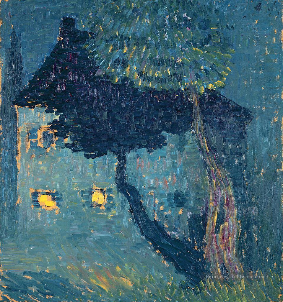 chalet dans les bois 1903 Alexej von Jawlensky Expressionnisme Peintures à l'huile